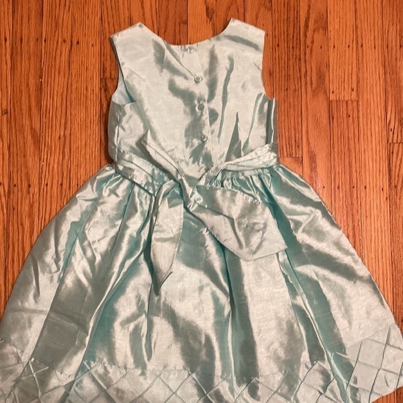 MARMELLETTA size 8 girls mint green dress - Picture 4 of 4